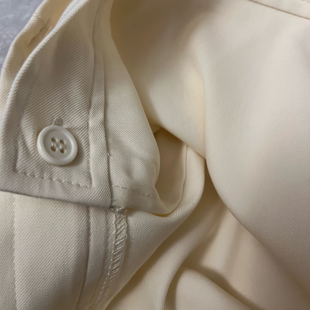 Max Studio Cream Tie-Waist Wrap Skirt. Size 10.NWT - Picture 8 of 9